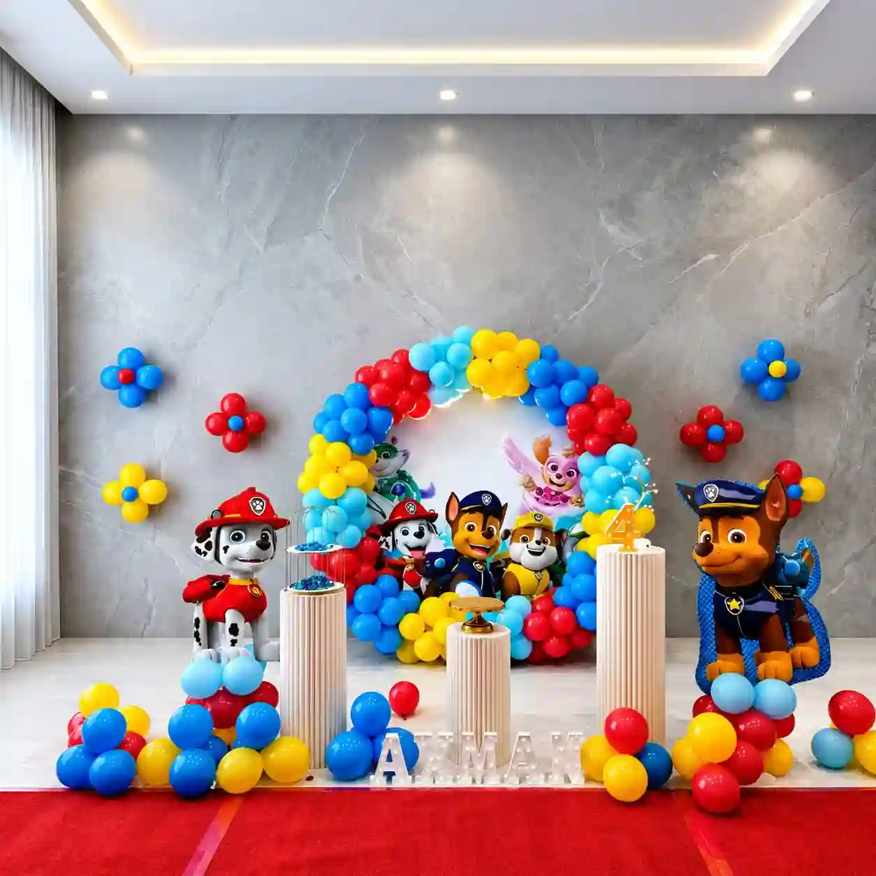 Pawpetrol Theme Birthday Decor
